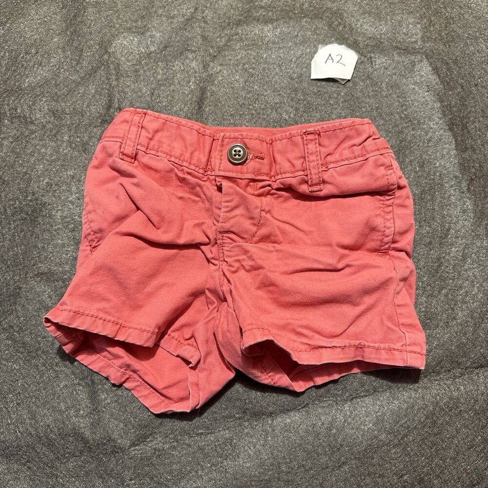 Baby Gap Boys Shorts 6-12 Months Dark Pink Bottoms Summer